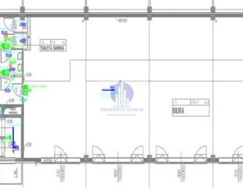Białołęka: lokal biurowy 311,74m2 na wynajem