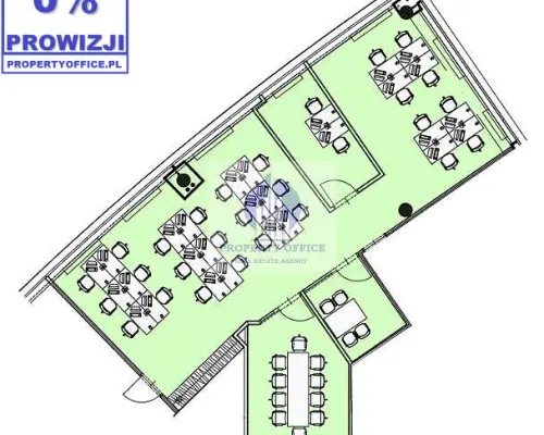 Ochota: biuro serwisowane dla 27-30osób do wynajęcia