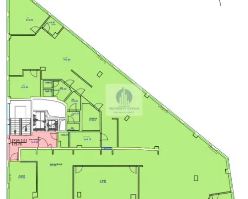 Mokotów: lokal biurowy 465m2 do wynajęcia