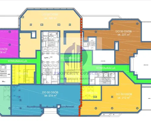 Śródmieście: lokal biurowy 305m2 do wynajęcia