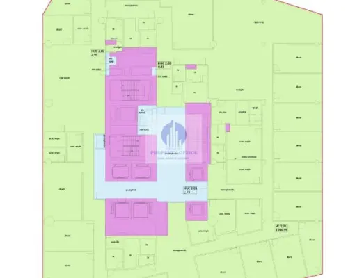 Śródmieście: lokal biurowy 1563,59 m2 do wynajęcia