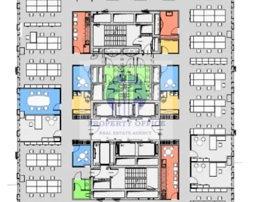 Wola: lokal biurowy 1331 m2 do wynajęcia