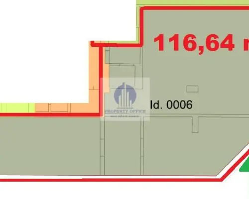 Mokotów: lokal handlowo-usługowy 122,82 m2 do wynajęcia