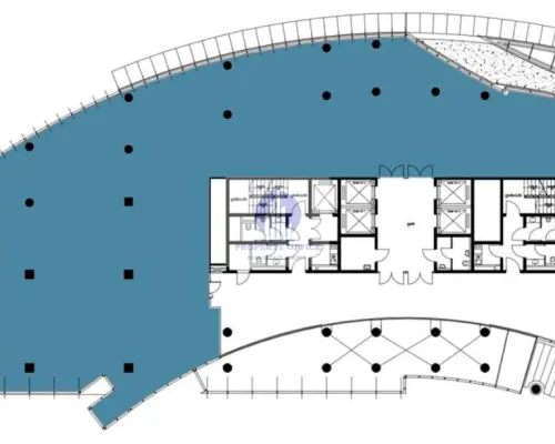 Wola: lokal biurowy 970,12 m2 do wynajęcia
