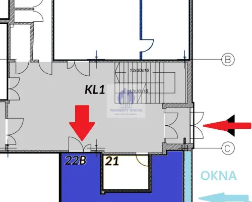 Bielany: magazyn 38,85 m2 do wynajęcia