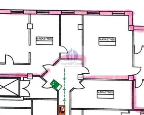 Wola: lokal magazynowo-biurowy151,38 m2 do wynajęcia