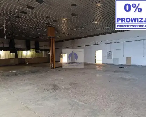 Bielany: lokal magazynowo-produkcyjny 1050,74 m2 do wynajęcia