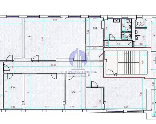 Praga Południe: lokal biurowy 536m2 do wynajęcia