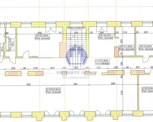 Ochota: lokal biurowy na 300m2 do wynajęcia