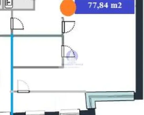 Warszawa Włochy: lokal biurowy 77,84 m2 do wynajęcia