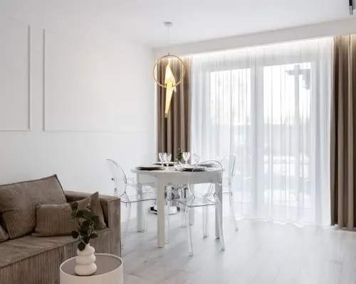 Stylowy apartament z ogródkiem os.Karolinki