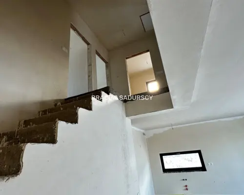 Nowoczesny bliźniak z garażem i działką 7ar