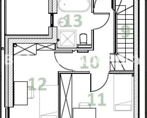 Nowoczesny dom z zielonej okolicy 150m2