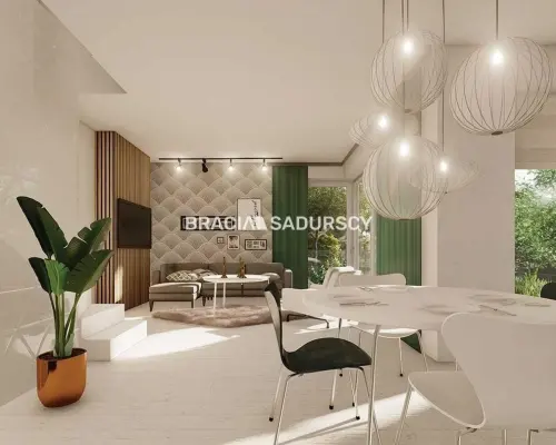 Nowoczesny dom z zielonej okolicy 150m2