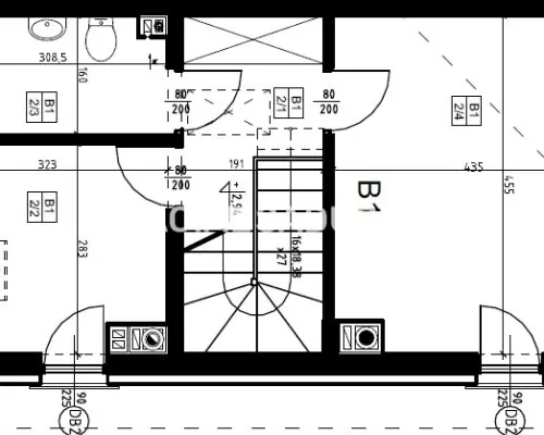 Segment w zabudowie bliźniaczej 75m2