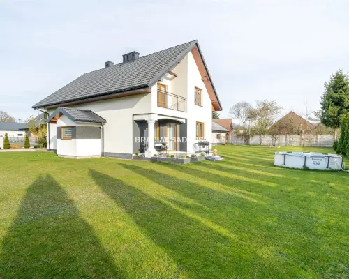 Dom jednorodzinny 138 m² – piękna działka 18 a