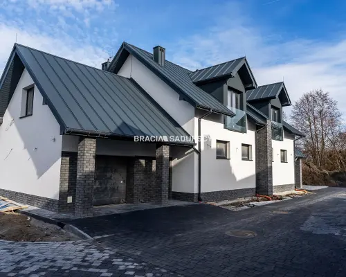 Dom bliźniak z garażem Modlniczka 164m/140m