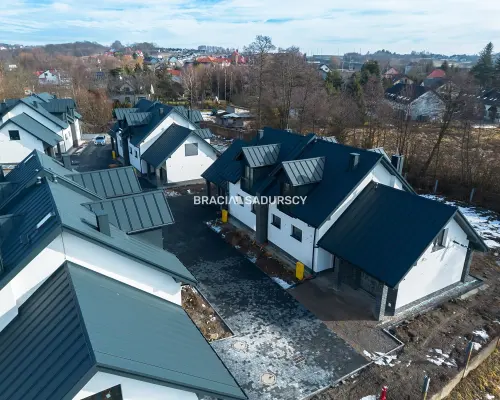 Dom bliźniak z garażem Modlniczka 164m/140m