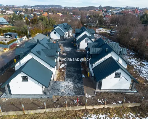 Dom bliźniak z garażem Modlniczka 164m/140m