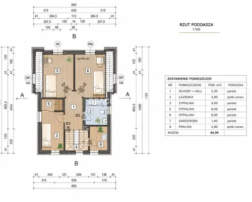 Dom na sprzedaż /106m2 wolnostojący do wykończenia