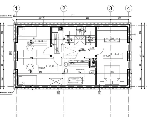Dom Wolnostojący 140 m2 z tarasem w MNIKOWIE