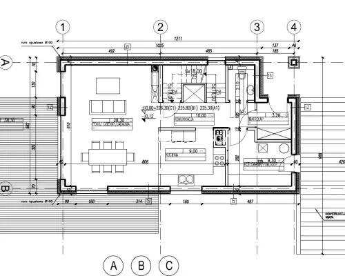 Dom Wolnostojący 140 m2 z tarasem w MNIKOWIE