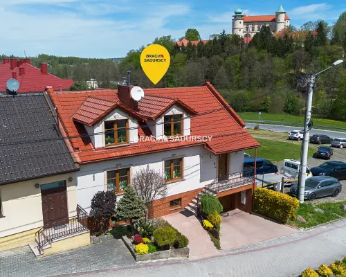 Widokowy dom w Wiśniczu