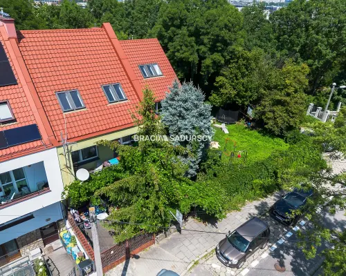 Dom Stare Podgórze| Działka narożna 5,6 