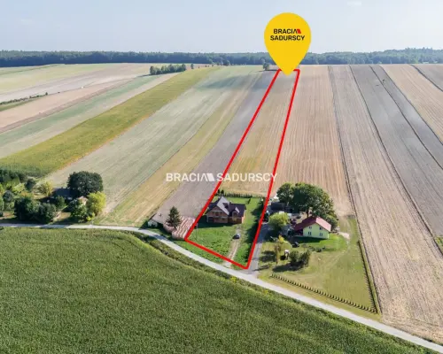 Dom na wsi, duża działka 30 km od Krakowa