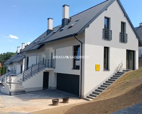 Nowe domy zabudwa bliźniaczej Zabierzów