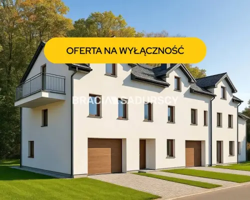 Wygodne domy pod lasem w Podgórkach Tynieckich.