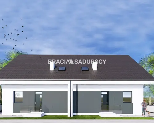 BLIŹNIAK PREMIUM z działką, pod lasem - ZABIERZÓW