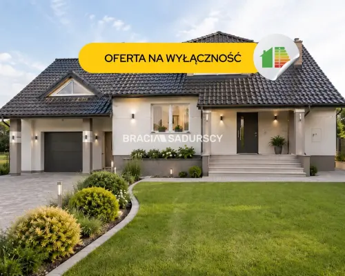 Dom z dużą działką budowlaną k. Niepołomic