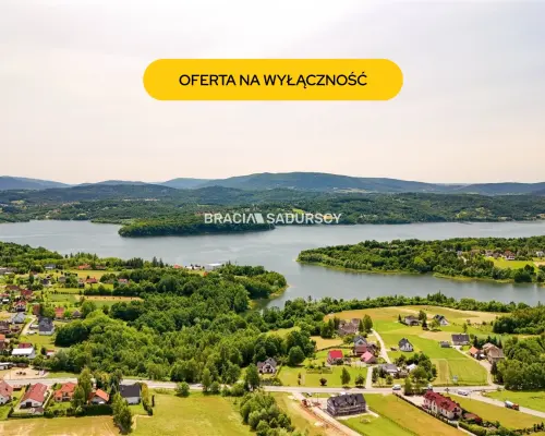 Dom w spokojnej okolicy Jeziora Dobczyckiego.
