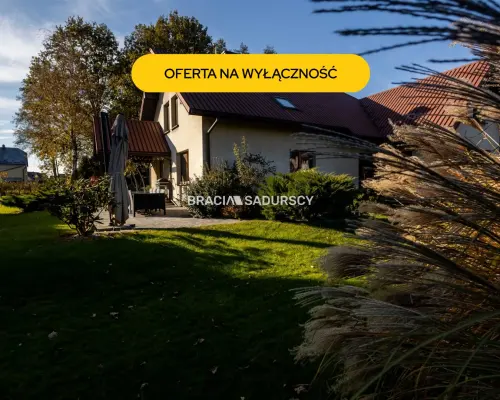 Komfortowy dom z dużą działką, 13 km od Krakowa