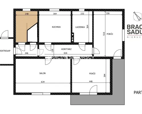 DOM 192 M2 STAN SUROWY 7 POKOI WIDOK RUPNIÓW