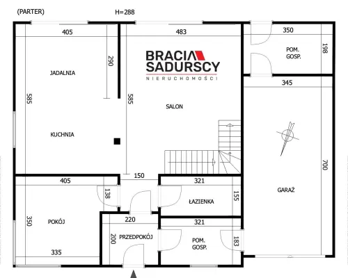 Wysoki Standard, 220 m2, 4,5 arowa dzaiłka, NOWY