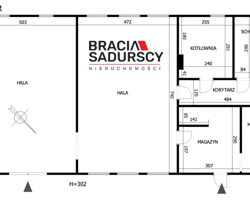 Dom wolnostojący pod działalność gospodarczą 170m2