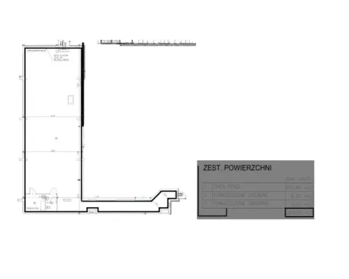 Lokal usługowy w Skawinie, Nowa Cena 7500 m2