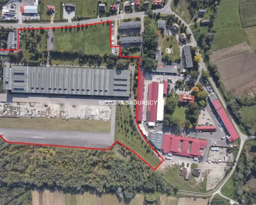 Nieruchomośc z przeznaczeniem pod fabrykę / centru