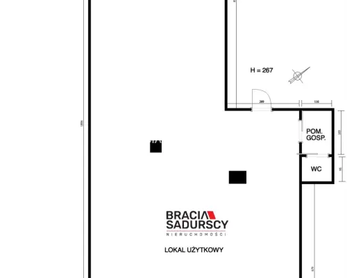Lokal | ok.260 m² | Nowe Brzesko | Rynek | Centrum