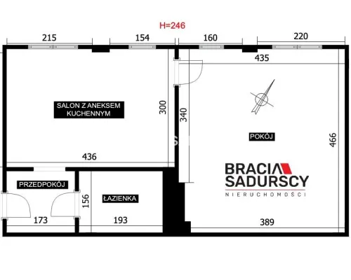 39 m² | GOTOWY DO WEJŚCIA | INWESTYCJA