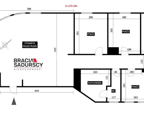 lokal handlowo-usługowy lub biurowy 100m2 Olsza