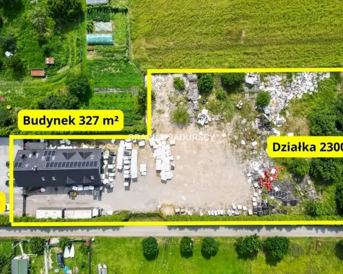 Budynek pod siedzibę firmy obrzeża Krakowa