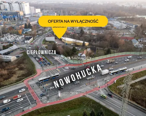 Hala Kraków Ciepłownicza - pod handel , magazyn