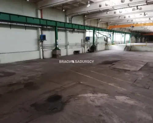 Niepołomice hala produkcyjna z 2 suwnicami