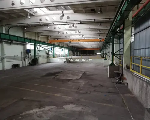 Niepołomice hala produkcyjna z 2 suwnicami