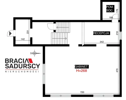 Przestronny lokal usługowy 270 m² – Zakopiańska