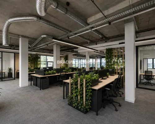 Wykończony lokal biurowy 97 m² do wynajęcia