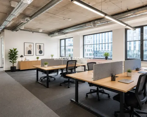 Wykończony lokal biurowy 392 m² do wynajęcia